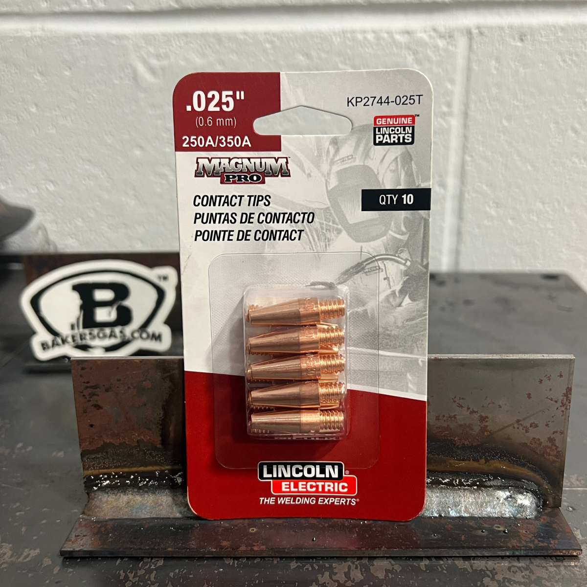 Hot Deal: Lincoln Magnum PRO 350A Tapered Contact Tips, 10/pk