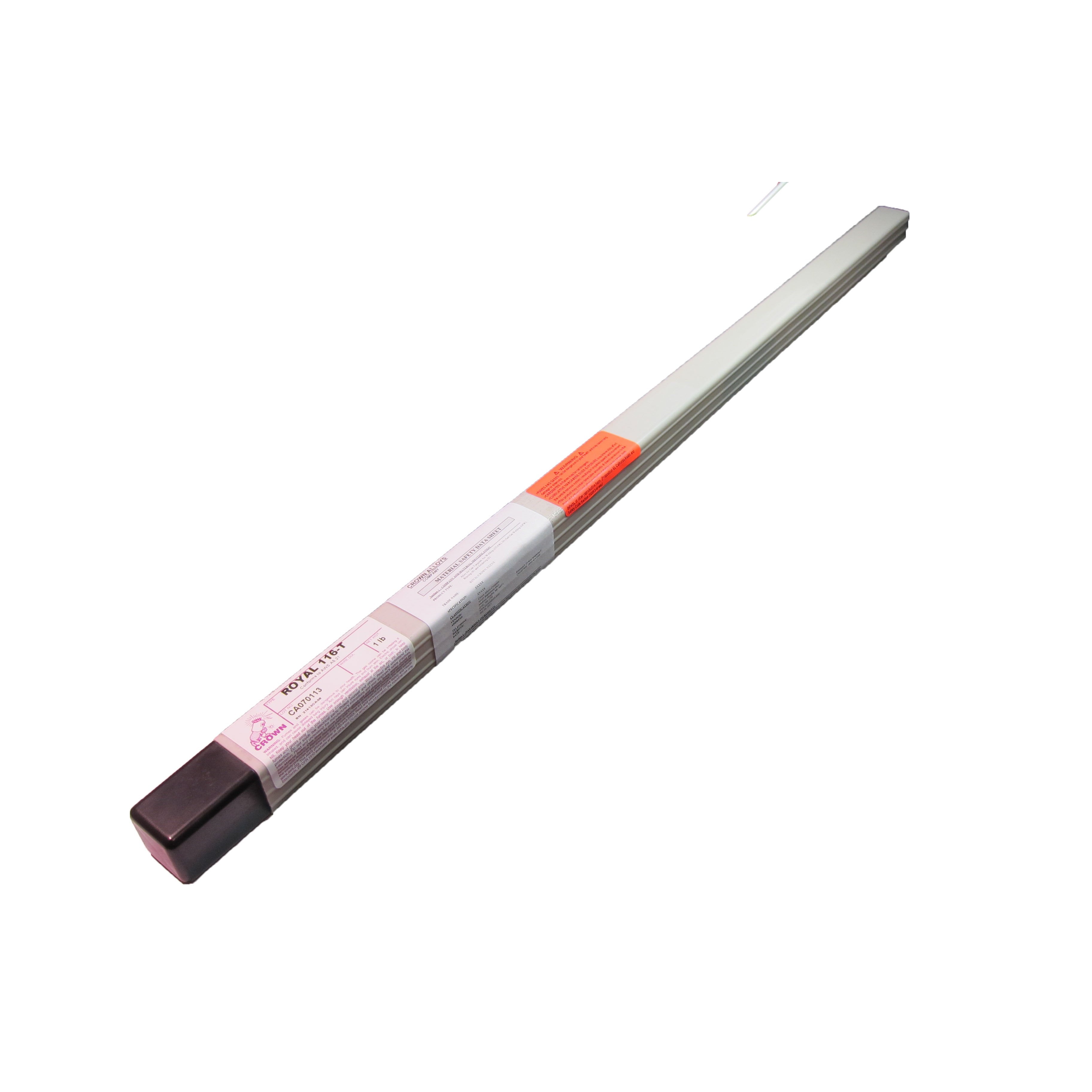 Hot Deal! Crown Alloys 1lb Tube of 1/4 ROYAL 116-T TIG Welding Rod