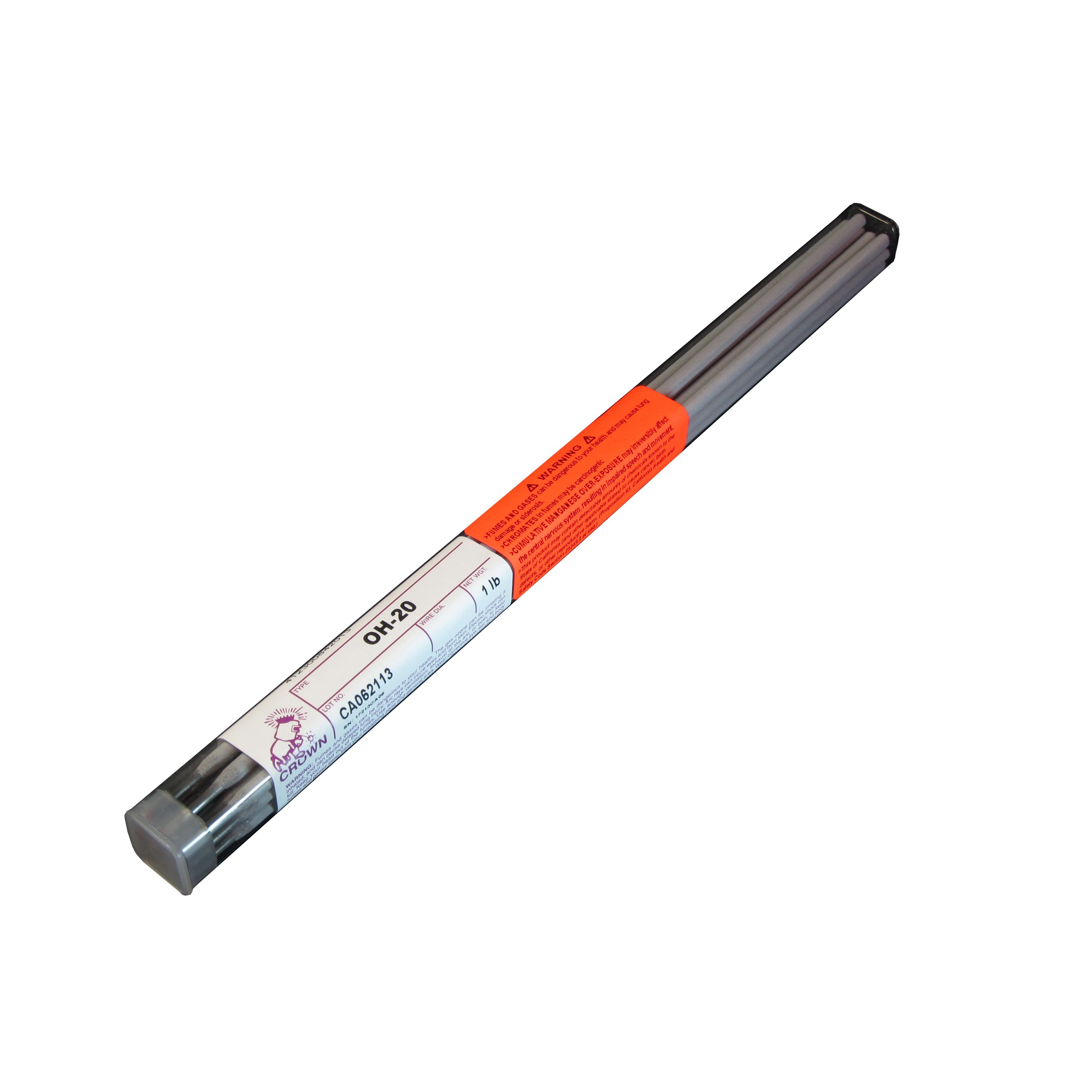 Hot Deal! Crown Alloys OH-20 5/32 Electrode - 1 lb Tube