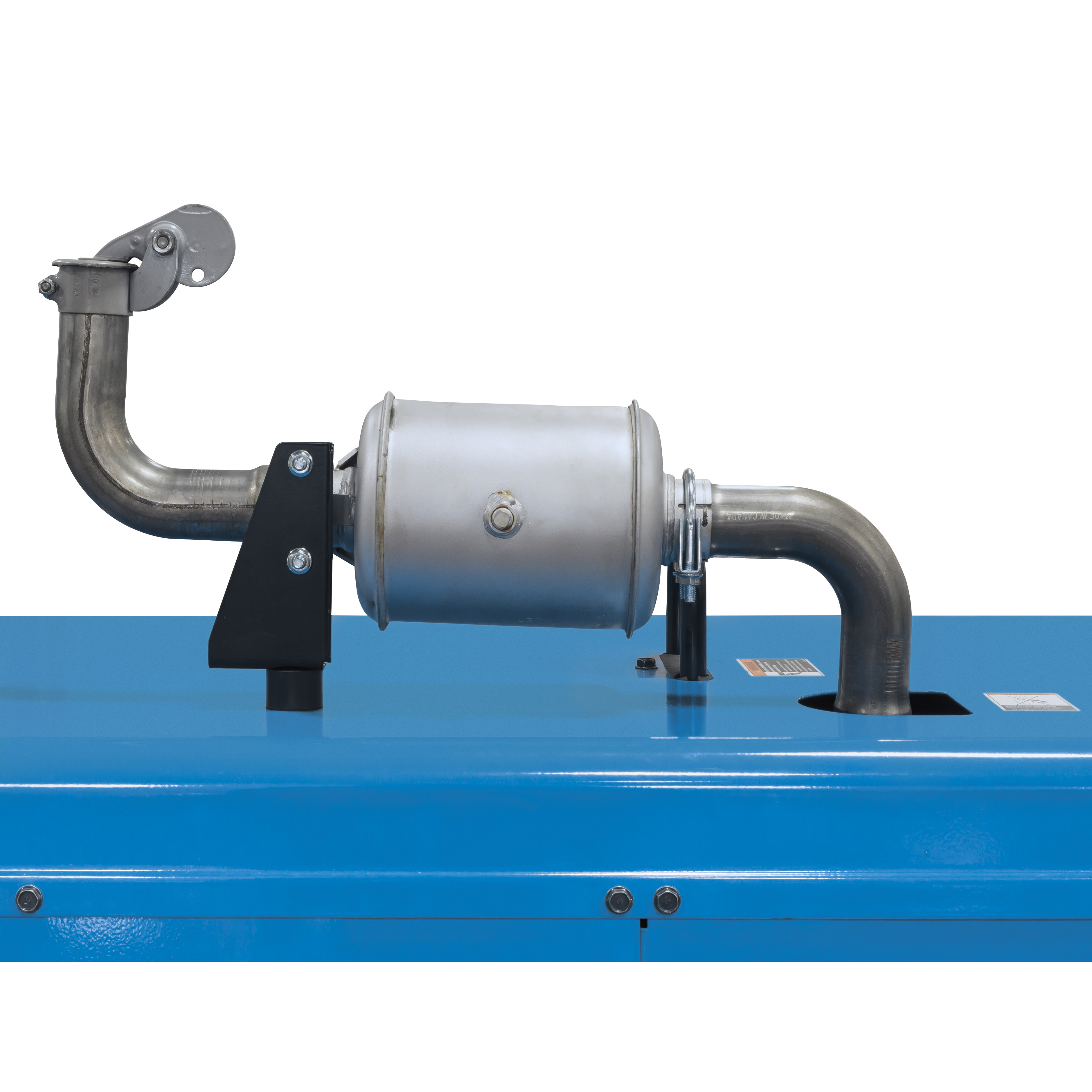 Horizontal Miller Spark Arrestor Muffler Kit - Model 195012