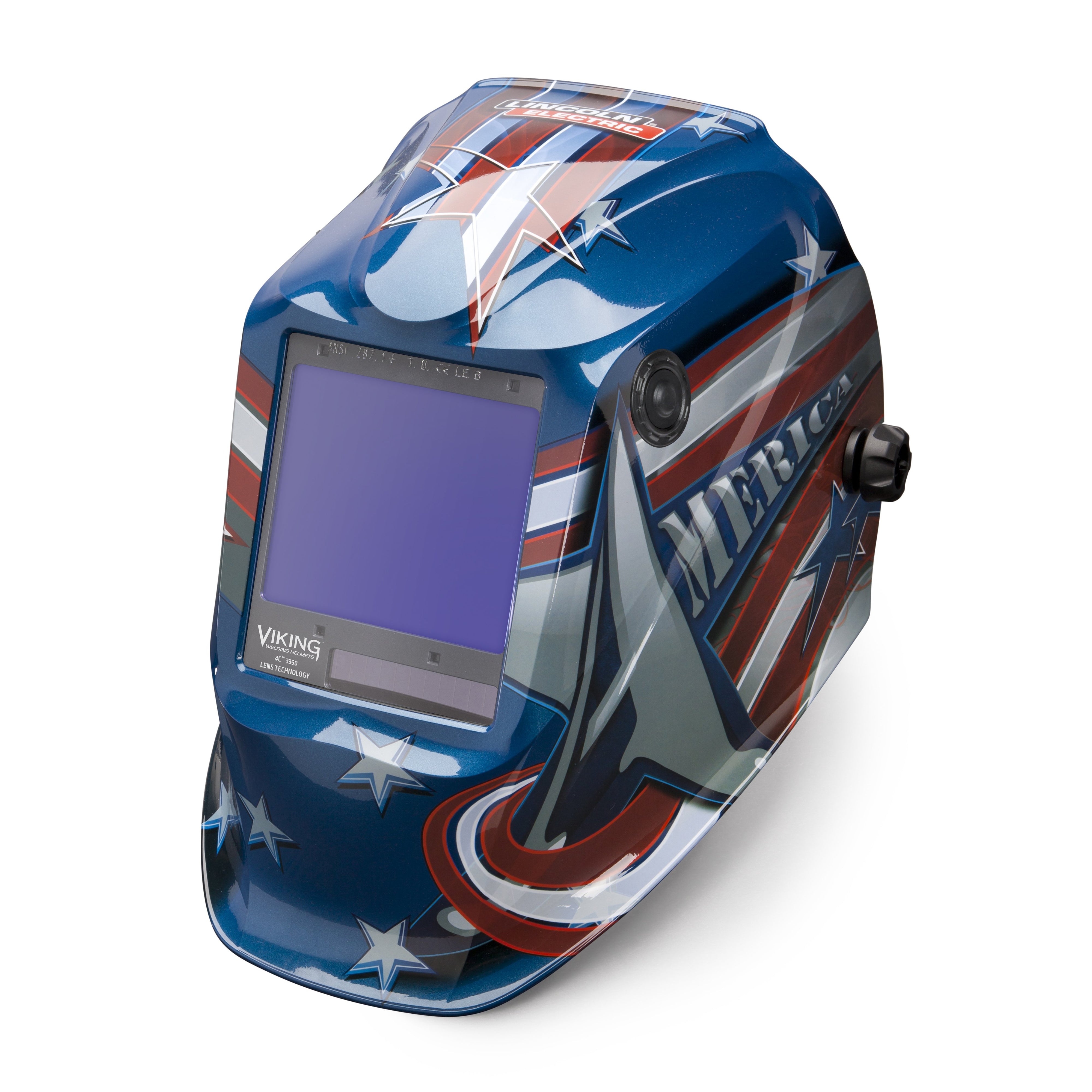 Hot Deal! Lincoln Viking 3350 4C All - American Welding Helmet K3175 - 4 for Professional Welders