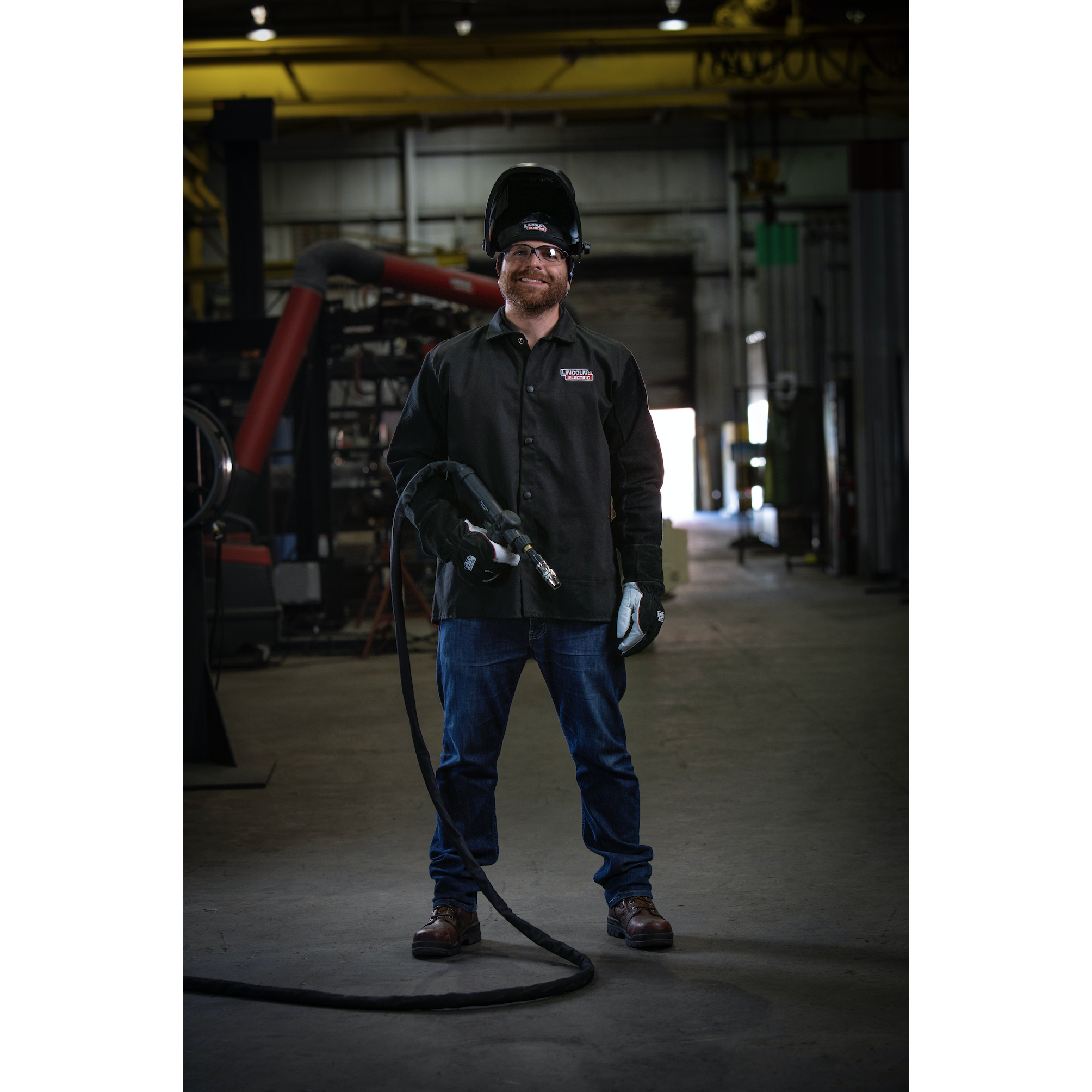 Hot Deal! Lincoln Magnum Pro AL 25 ft Air-Cooled Push-Pull MIG Welding Gun K3478-2