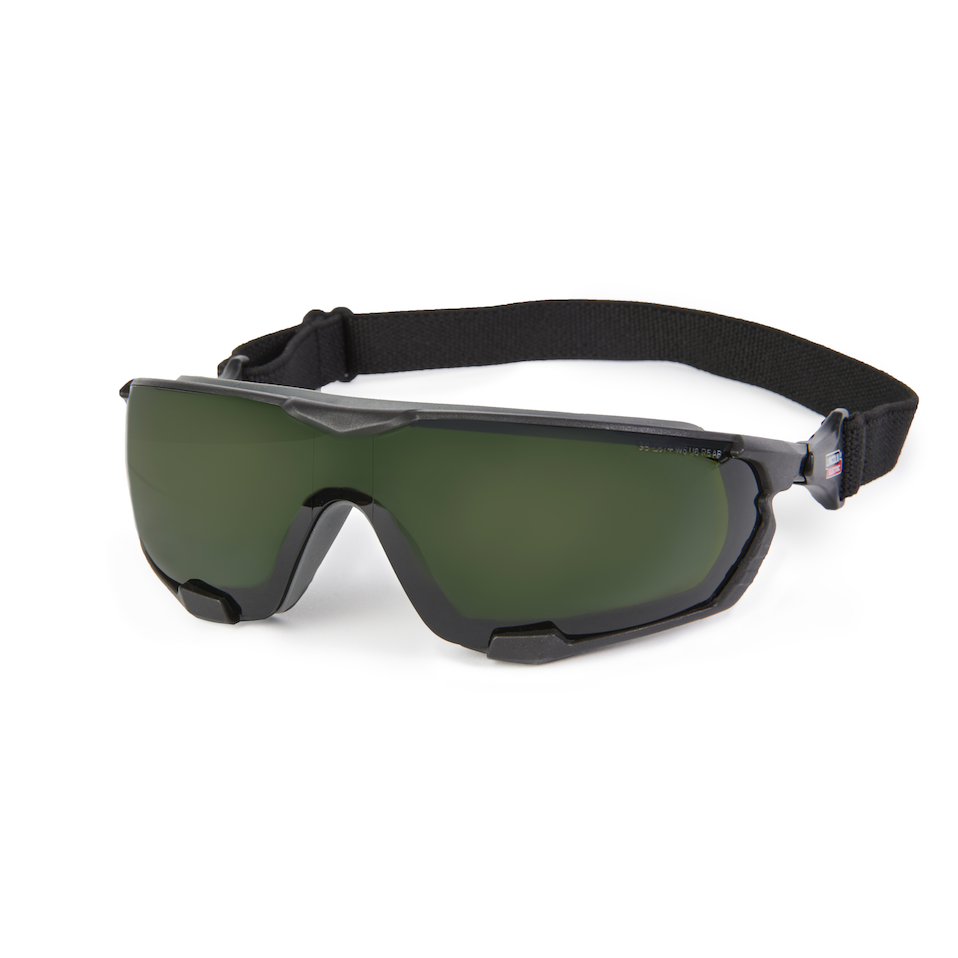 Lincoln K4708-1 Compact Green IR 5 Cutting and Grinding Safety Goggles