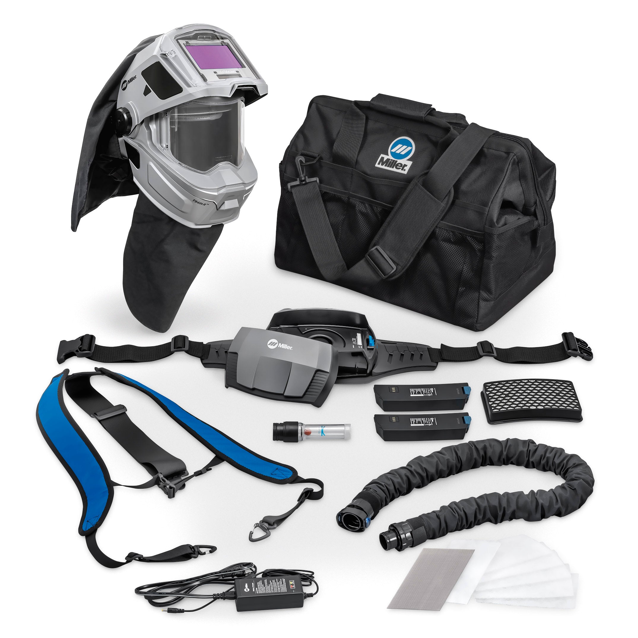 Miller PAPR 2 T94iH-R Hard Hat - Complete Lightweight Welding System