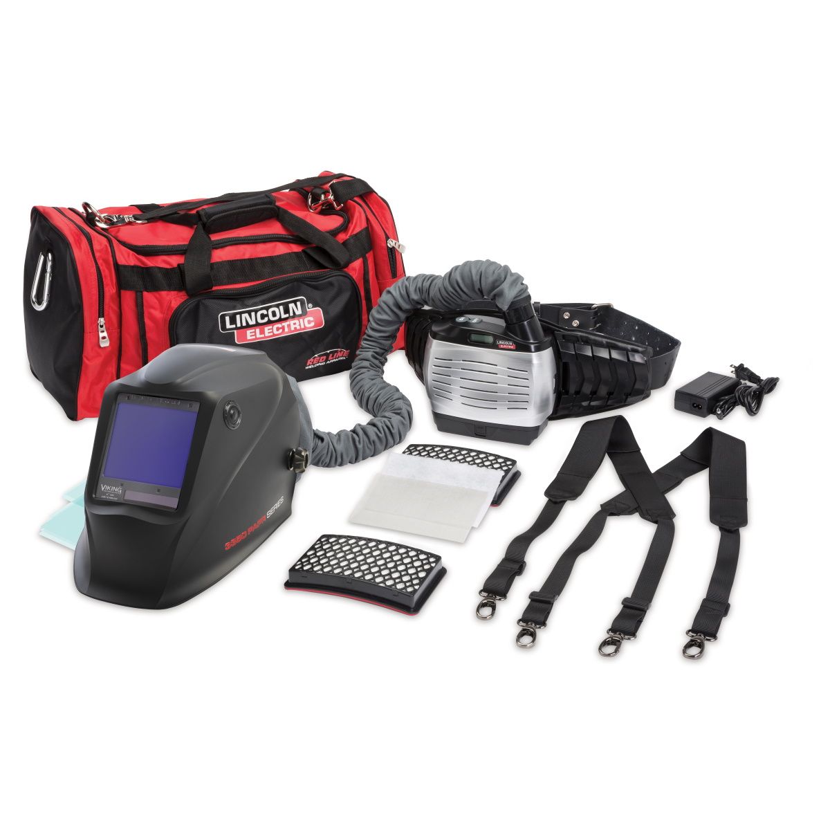Get the Lincoln Viking PAPR 3350 XG with Extended Battery - Ideal for Fabrication