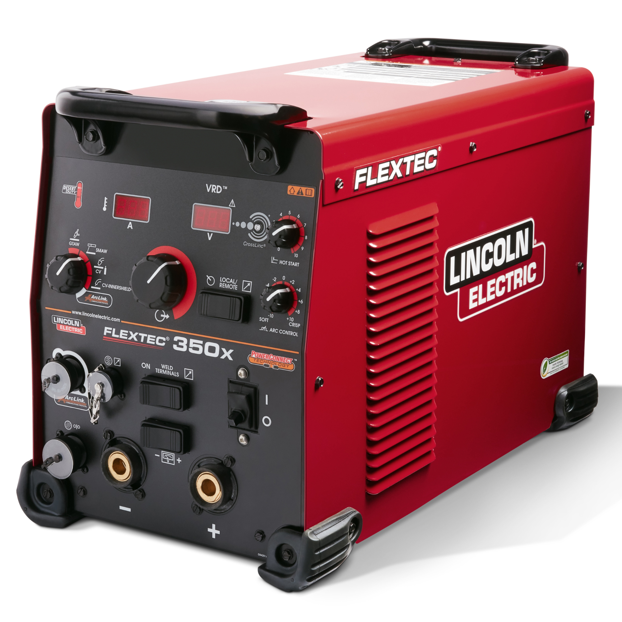 Lincoln Flextec 350X PowerConnect Welding Machine (Twist Mate/Dinse) - K3443-1, Highly Versatile!