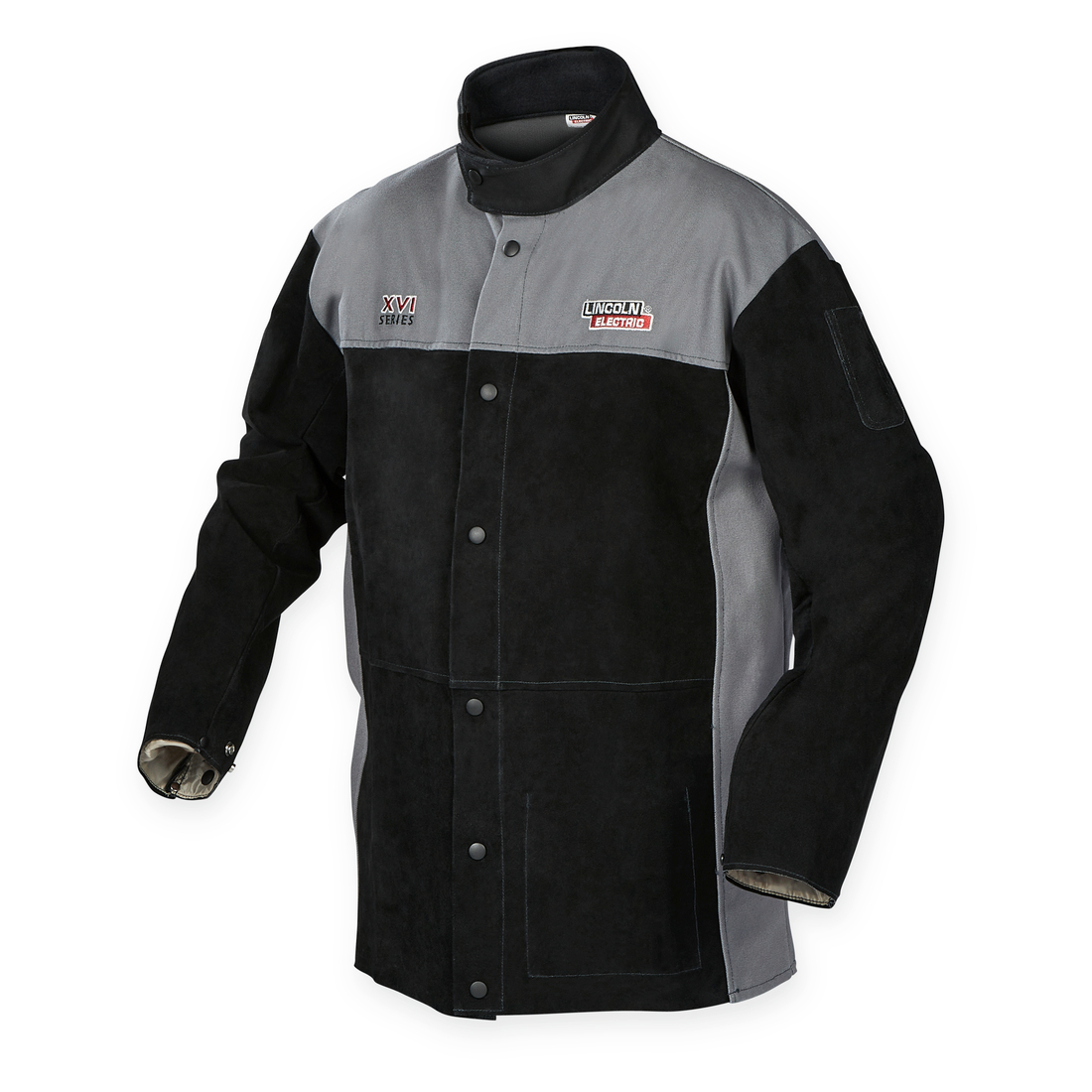 Hot Sale! Lincoln XVI Series Welding Jacket - K4933 with Split Leather FR Design