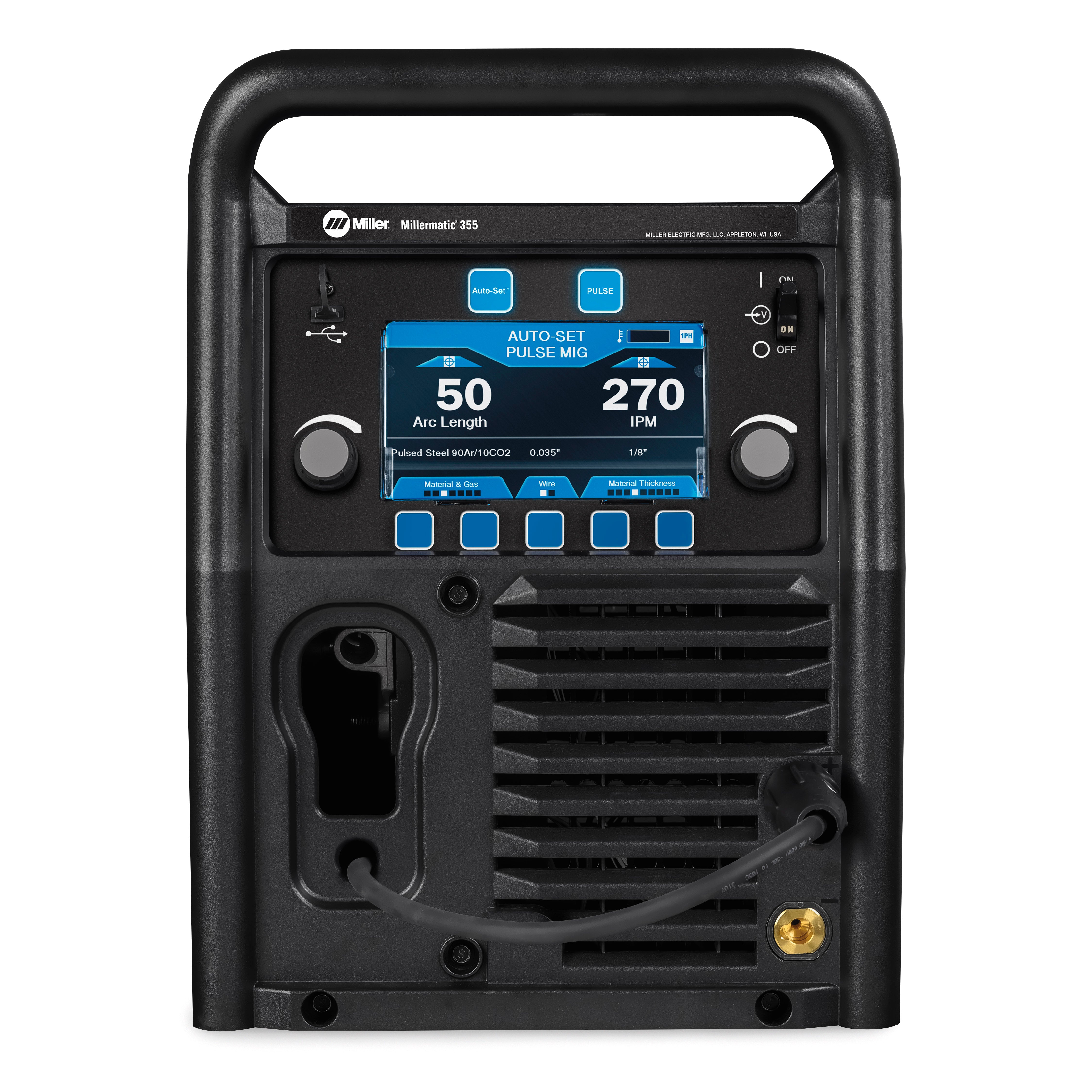 Hot Deal! Miller Millermatic 355 Pulse Capable MIG Welder 907808