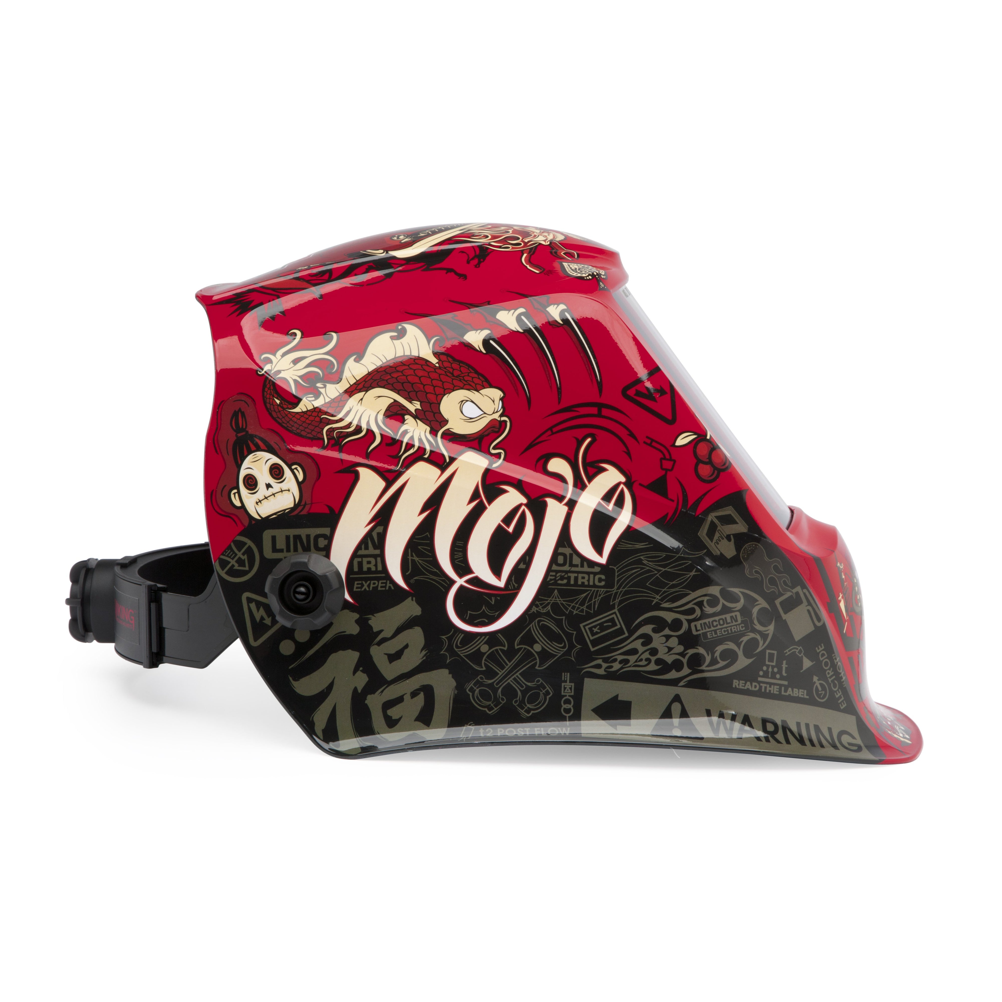 Lincoln Viking 3350 4C Mojo 4th Gen Welding Helmet - K3101-4: Upgrade with New Features